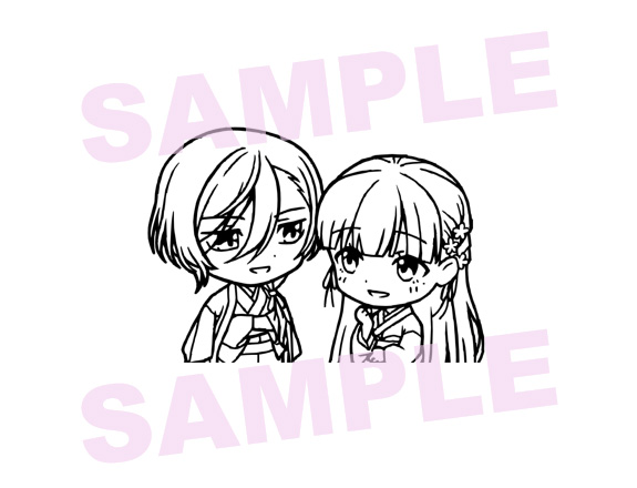アニメ描き下ろし特製枡