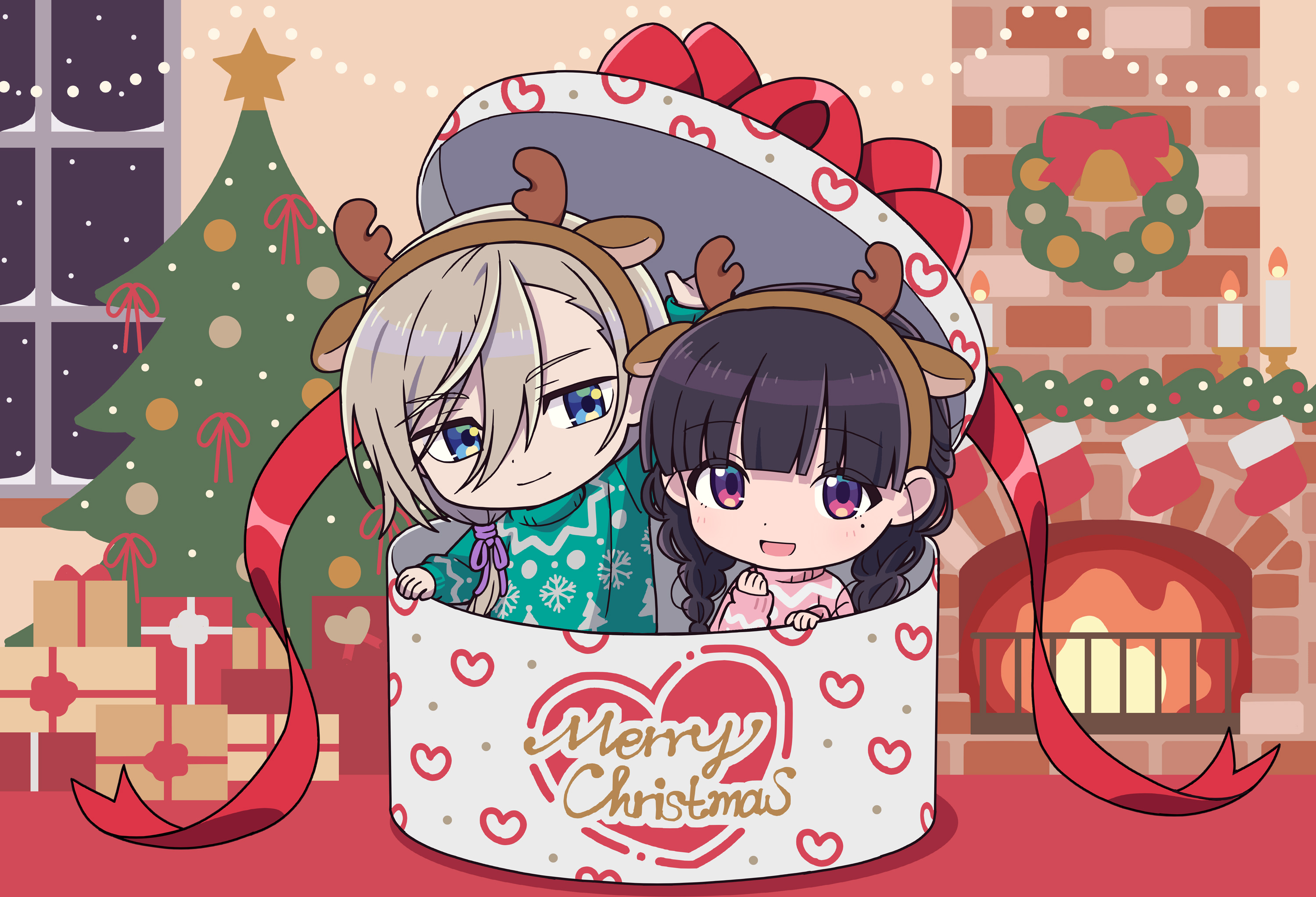 クリスマス2024イラスト公開！壁紙アイコンプレゼント